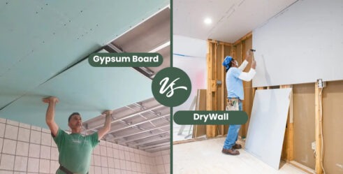 Gypsum Plasterboard vs Drywall: What’s the Difference?